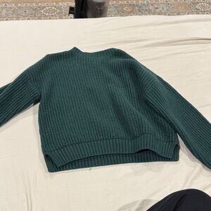Old Navy Dark Green Crew Neck Sweater